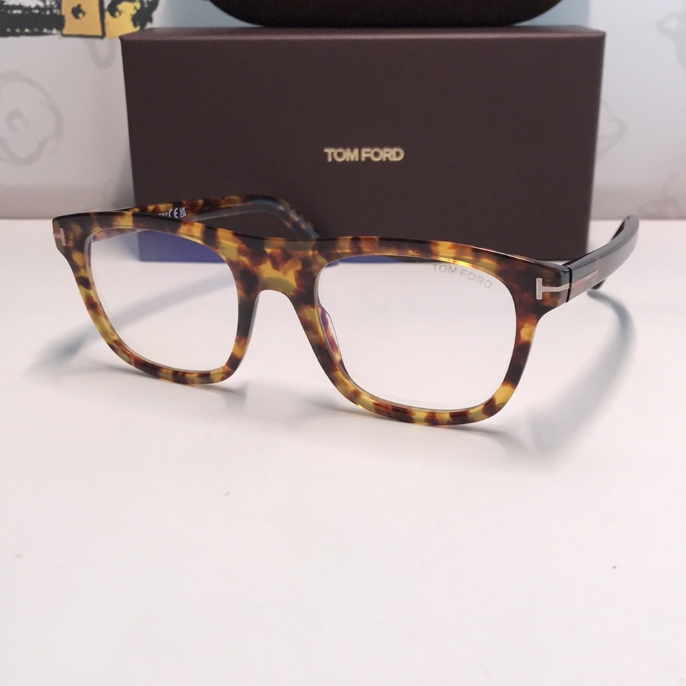 New Authentic Tom Ford Tortoise Shell Glasses Tf5… - image 2